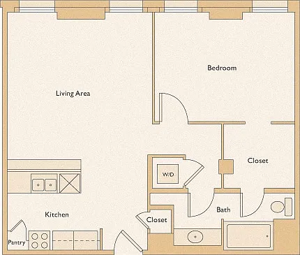 Floor plan 1S