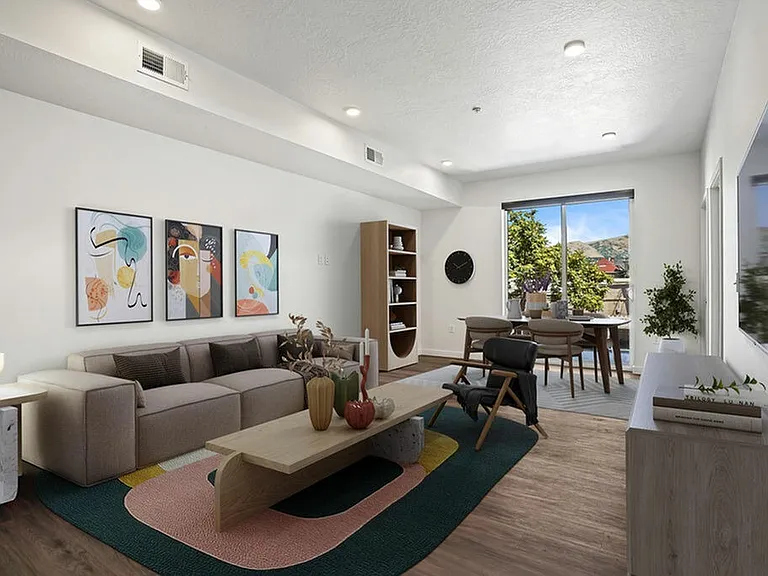Unit B: Living/Dining Room