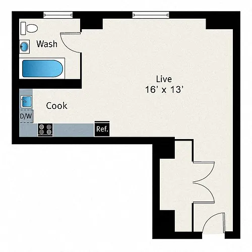 Floor plan S16