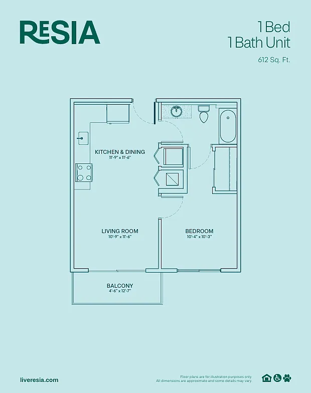 Floor plan A1 Live Local Act