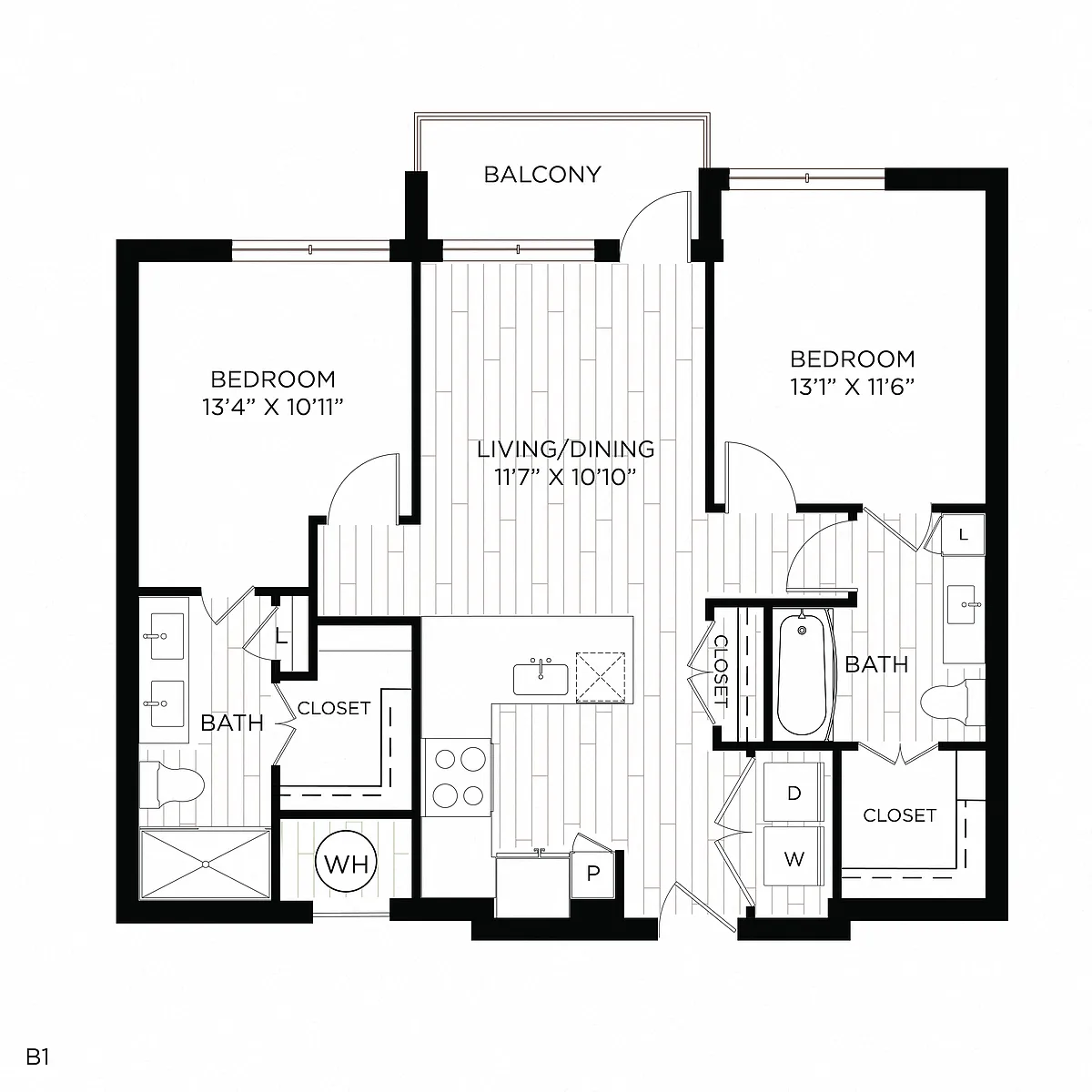 Floor plan B1