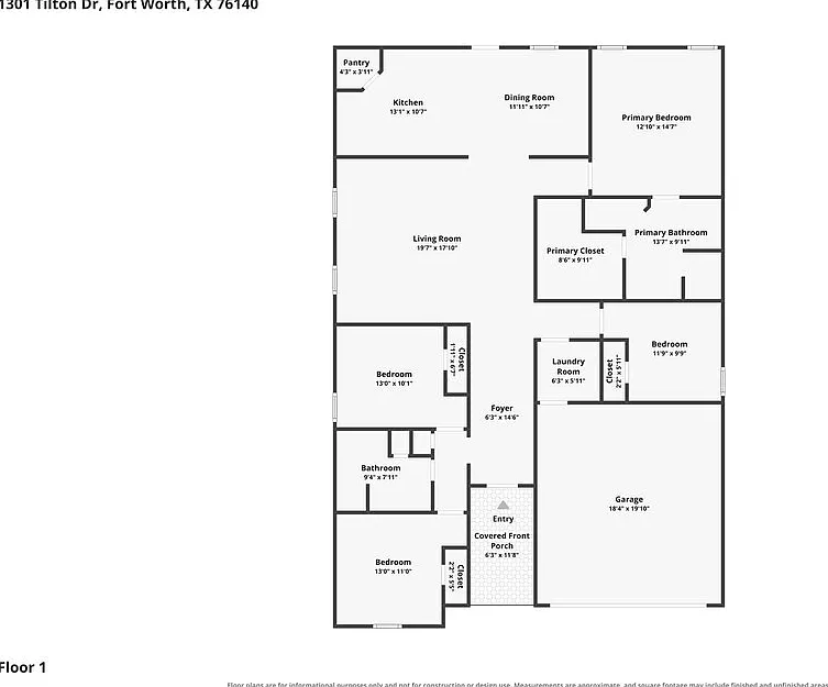 4 bed, 2.0 bath, 1724 sqft, $2,175 — Photo 2