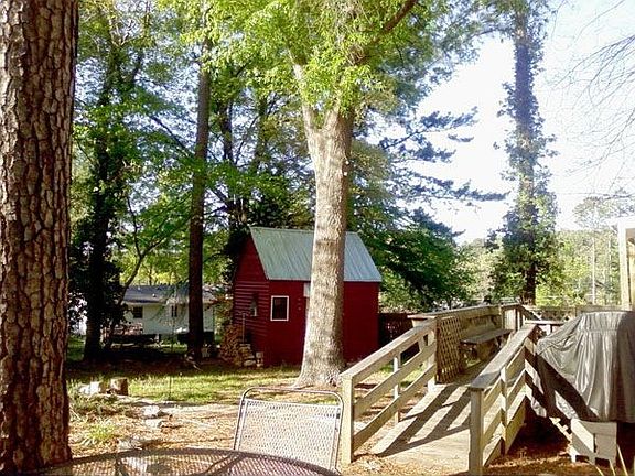 Back yard from patio