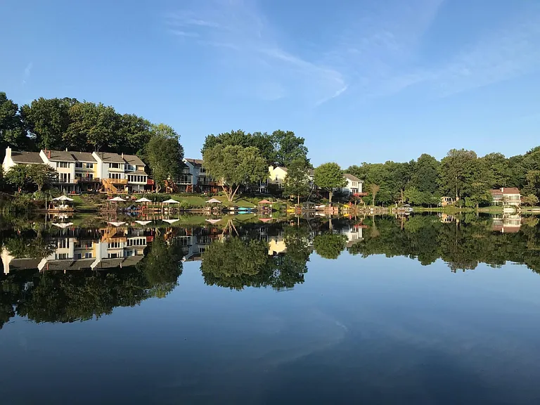 View from the lake