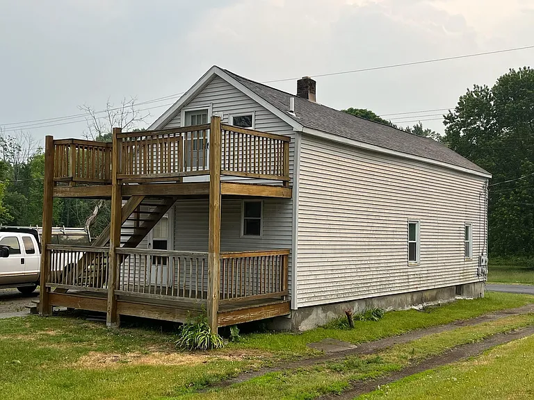 Back deck.