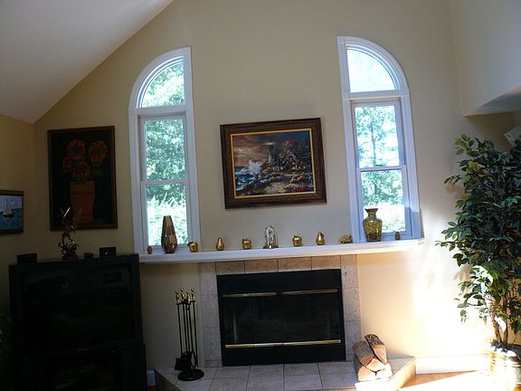 Fireplace in the Family Room