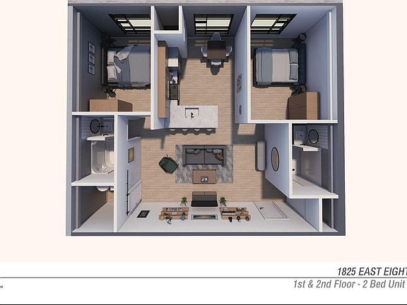 2nd image of 1825 E 8th St #334