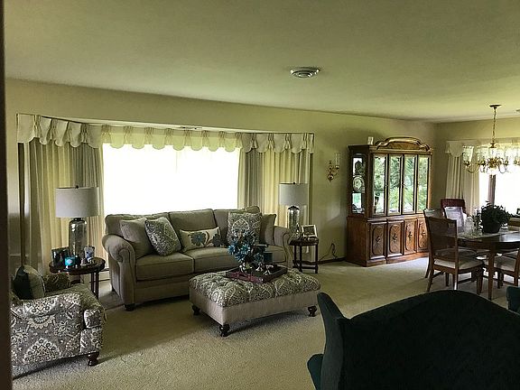 Huge living and dining room
