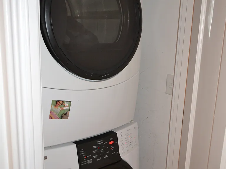 Washer and dryer
