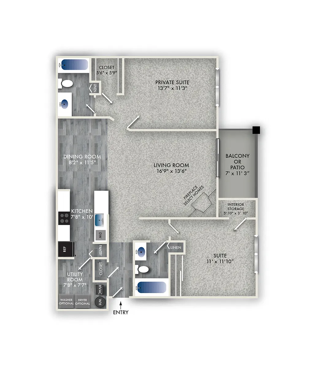 Floor plan Waterford