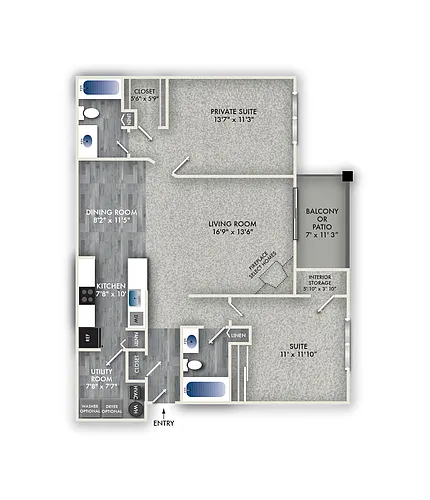 Floor plan Waterford