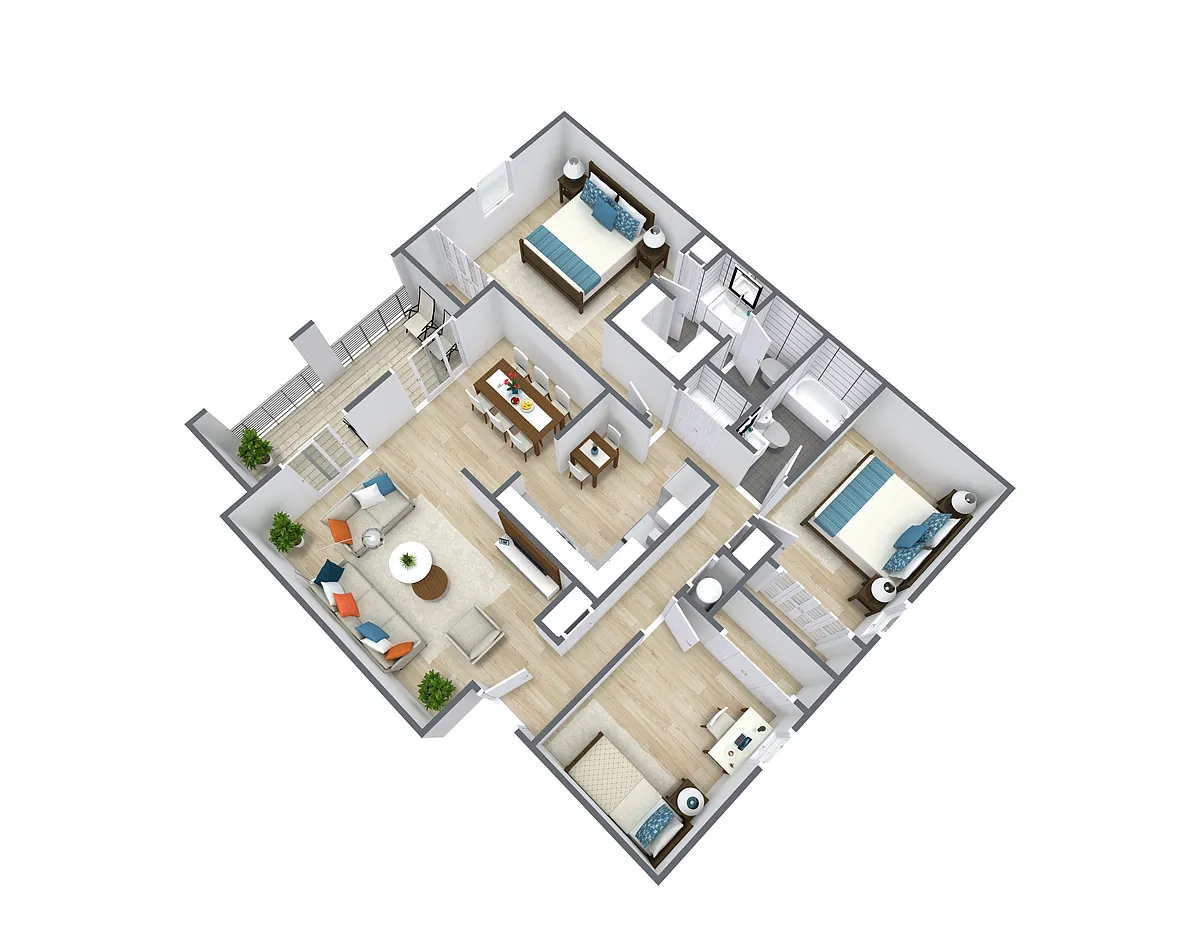 Floor plan Yukon