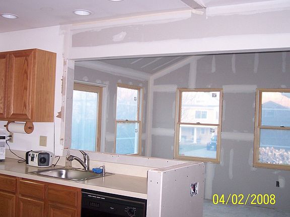 Room addition back of house