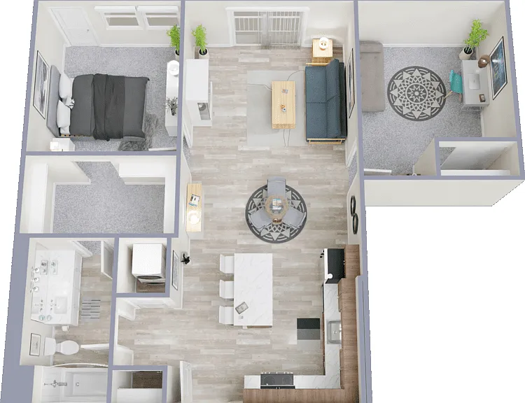 Fox A Floorplan Diagram