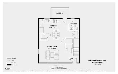 Floor plan 3 Bedroom Dusty
