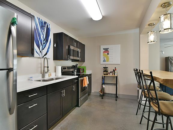 Modern, functional kitchen