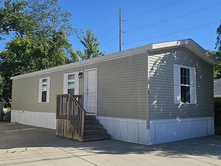 Front side of home