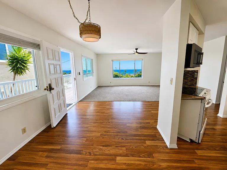 Main Living room with ocean views.