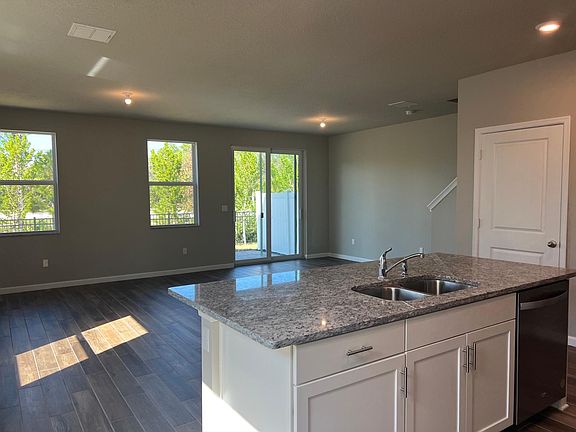 beautiful views from living and kitchen area