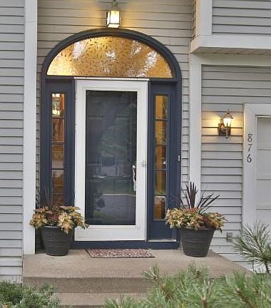 Inviting front door