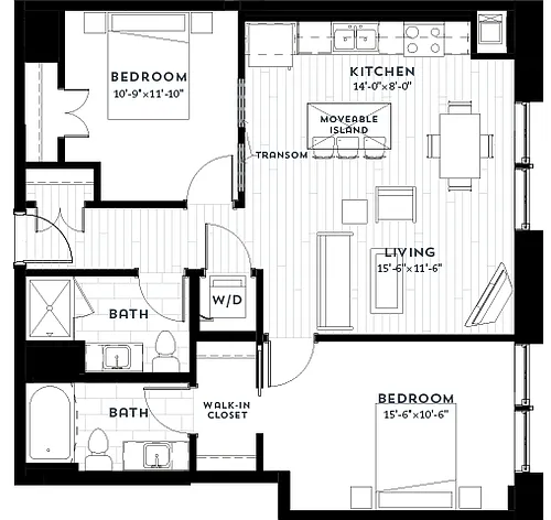 Floor plan 2A