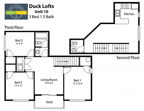 Floor plan 3X15