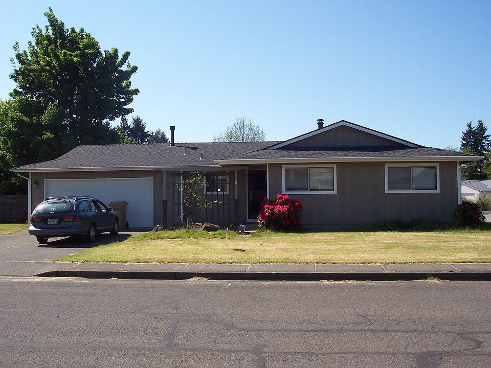 front of the house