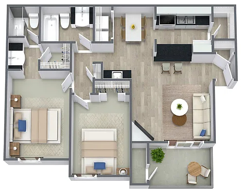 Floor plan Starburst