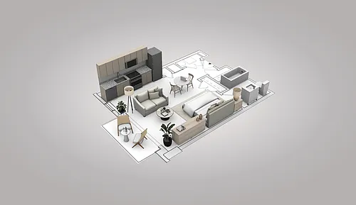Floor plan Studio