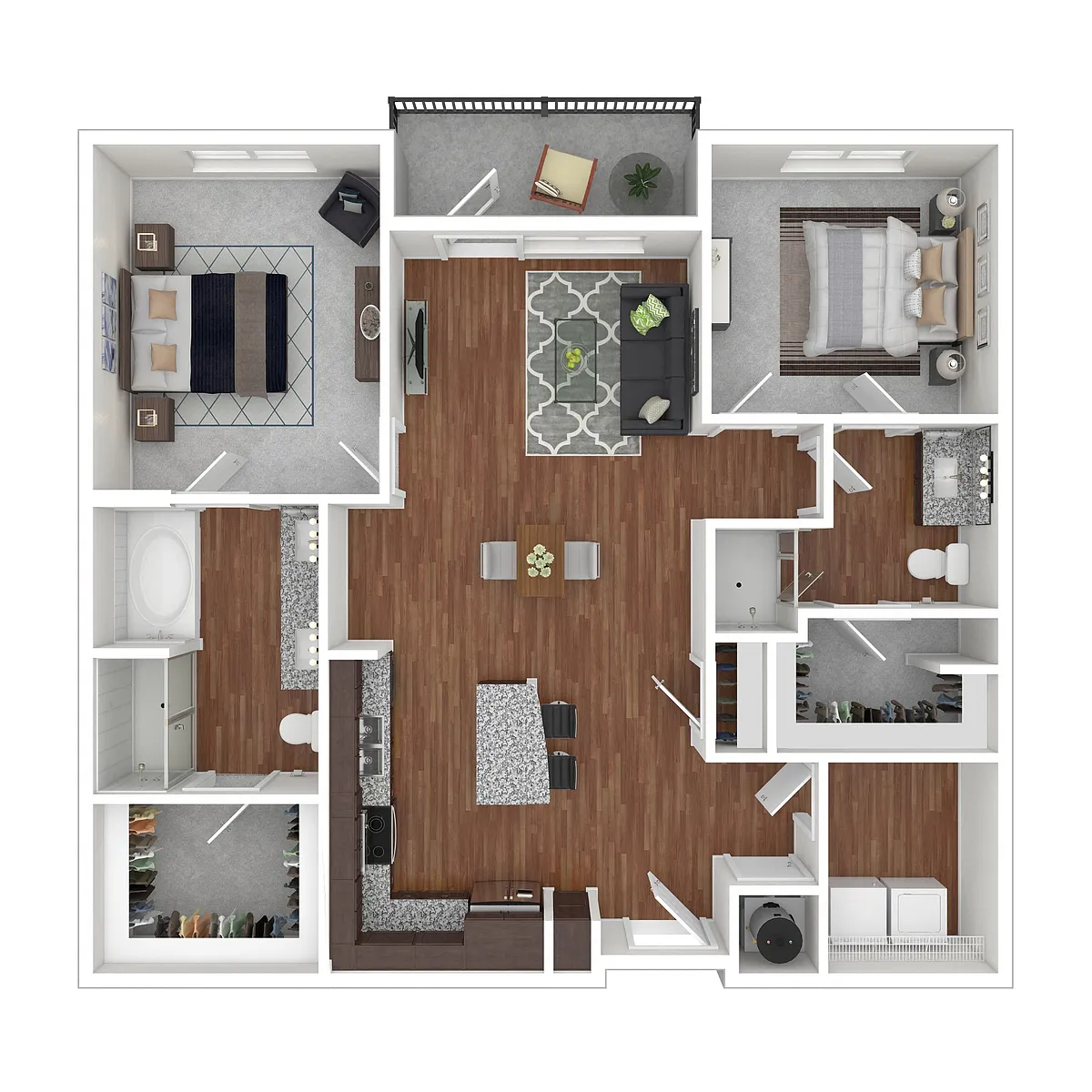 Floor plan B7