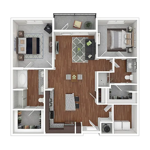Floor plan B7