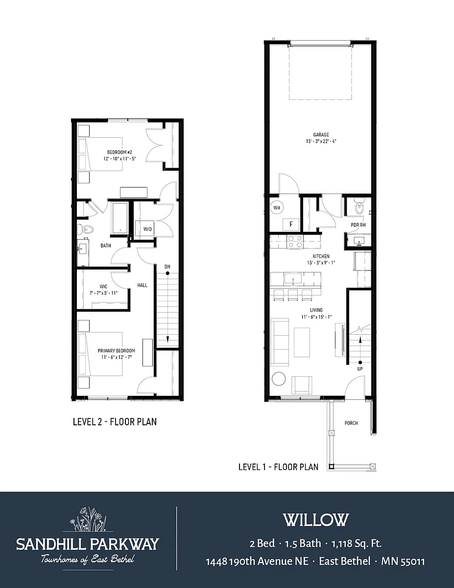 Floor plan Willow