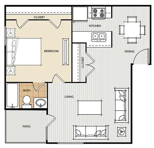 Floor plan Viola Courts