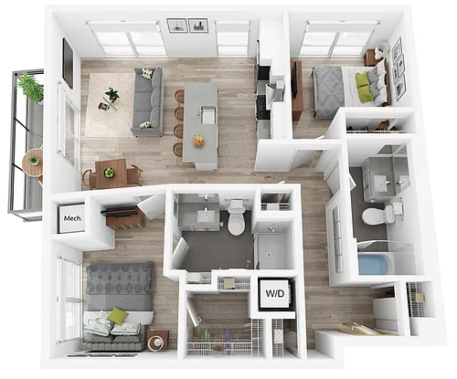 Floor plan A