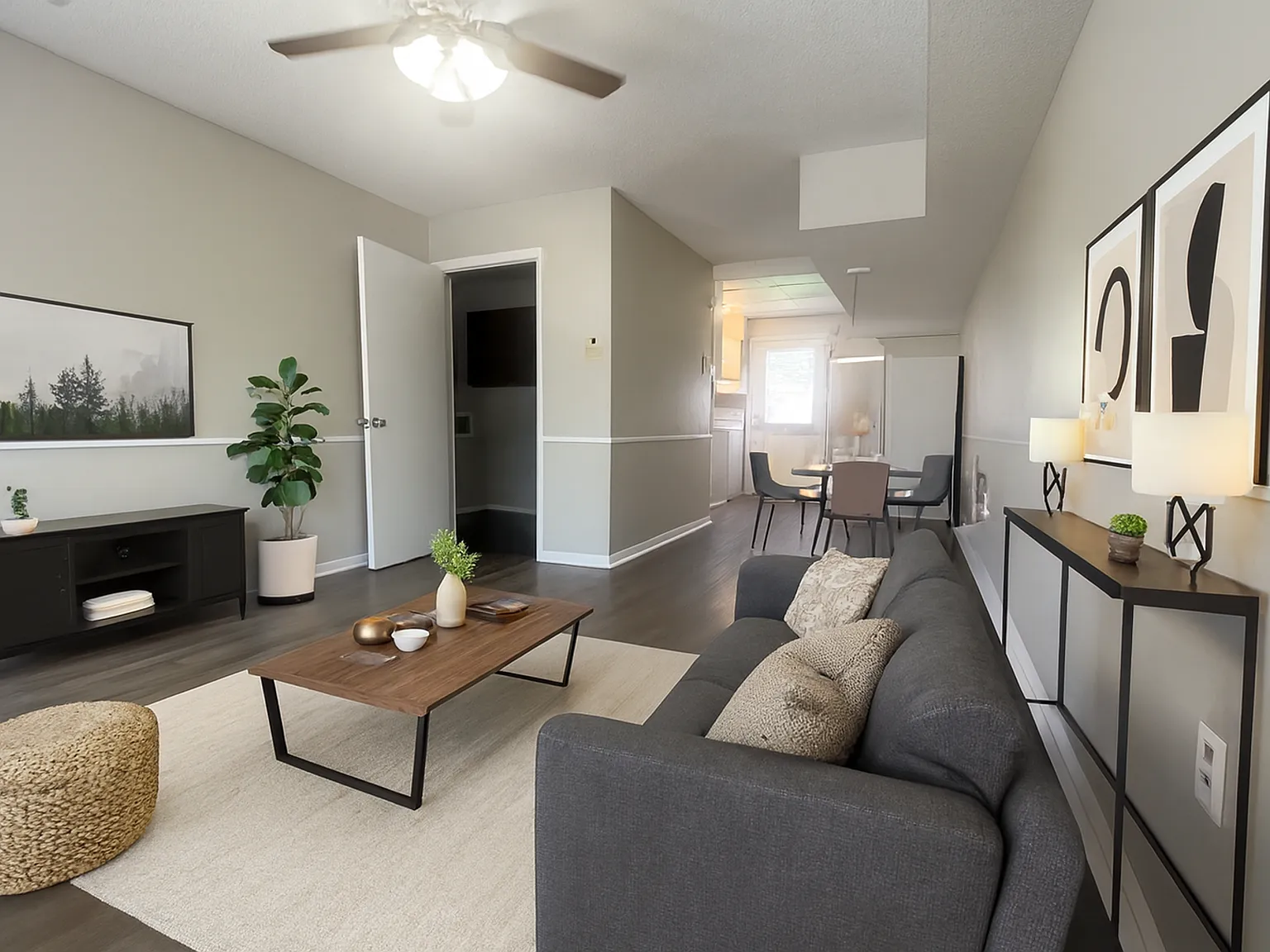 Newly 2 Bedroom and 1.5 Bath Townhome - With Parking — Photo 1