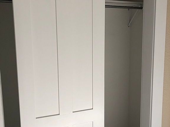 custom closet door