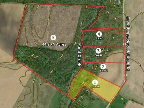 TRACT Good Hope New Holland Rd, New Holland, OH 43145