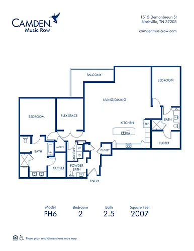 Floor plan PH6
