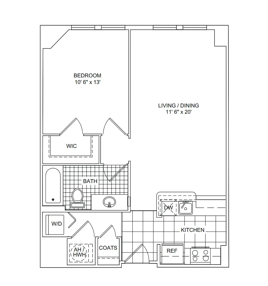 Floor plan Alban IV