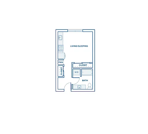 Floor plan ZS02 (MFTE) Income Restricted