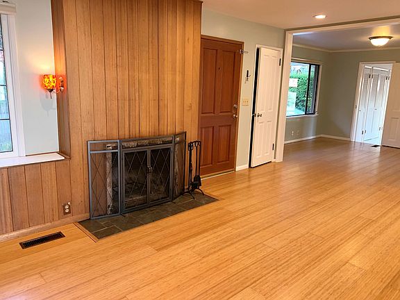 Front entrance with storage closet beside