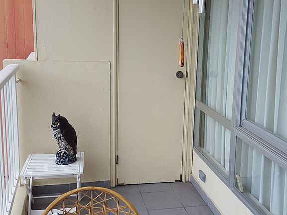 Balcony with ocean view