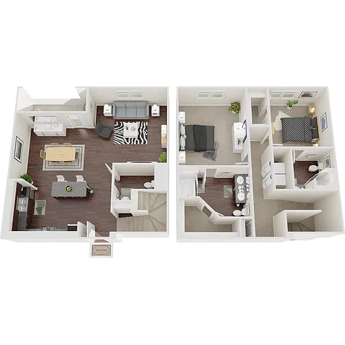 Floor plan B3TH