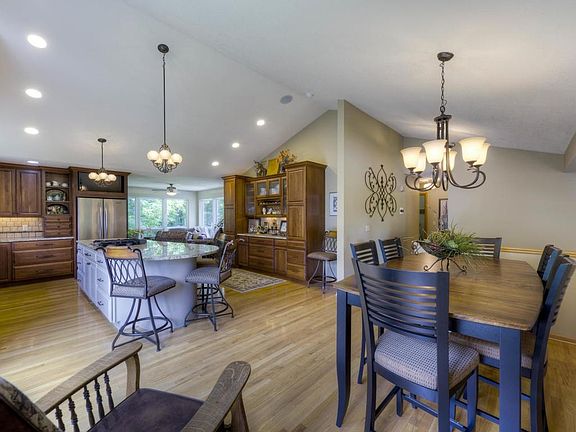 Another view of the spacious kitchen.