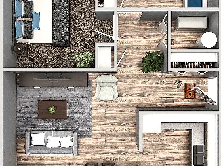 One Bedroom One Bathroom One Bedroom One Bathroom