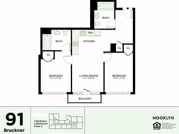 2nd image of 91 Bruckner Blvd #359