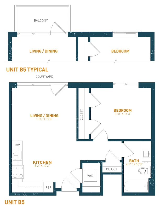 Floor plan 2B5