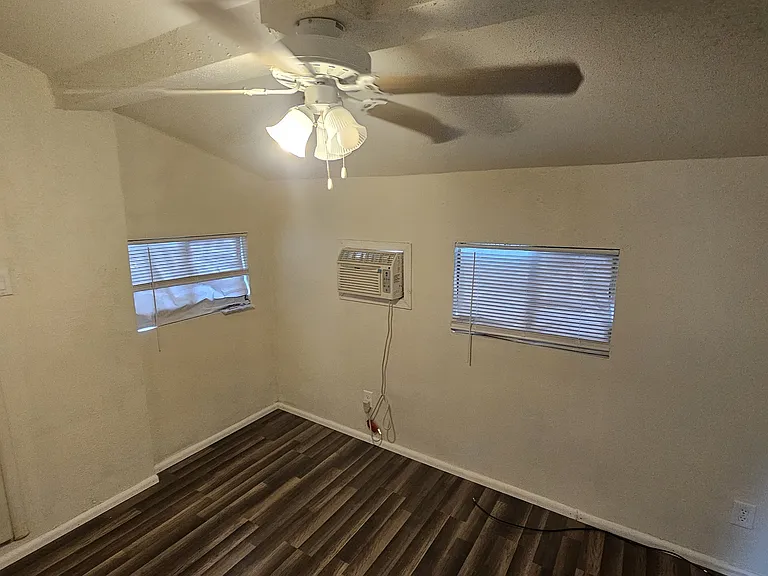 New ceiling fan installed.