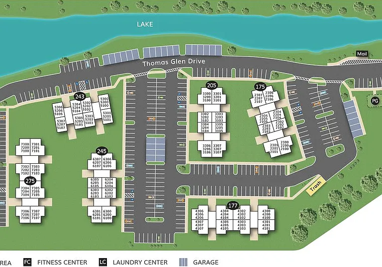 The Reserves of Thomas Glen community map