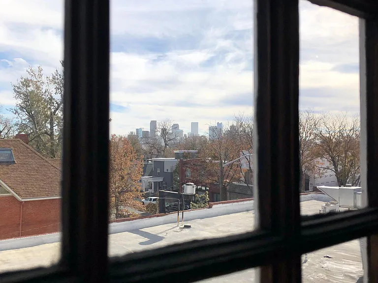 City Skyline view from Living Room